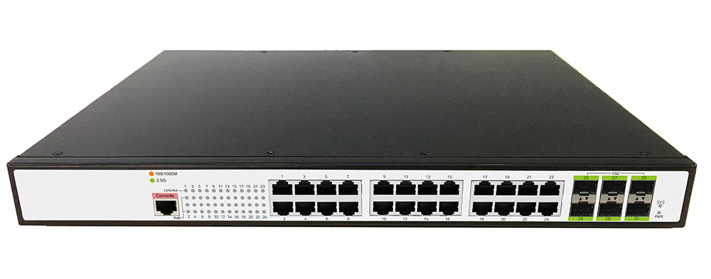 S3000-24MG6XF-PoE++ Front1